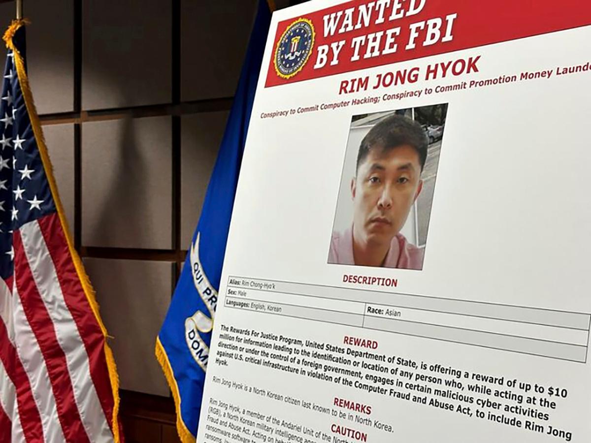 North Korean military spy indicted in conspiracy to hack American hospitals, NASA and U.S. military bases