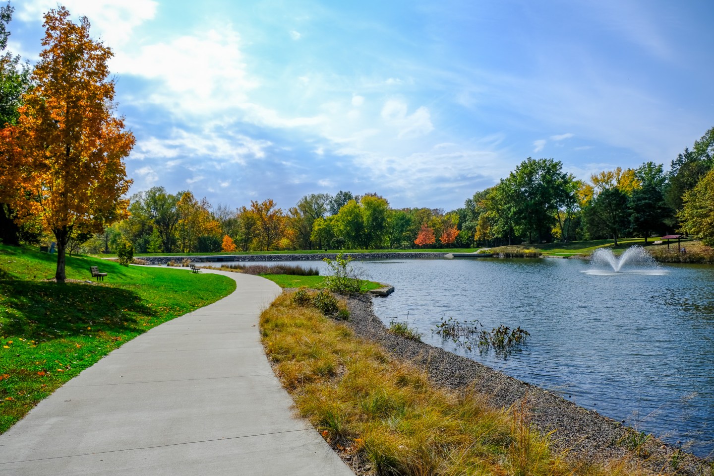Fort Zumwalt is the city's most historic park and encompasses 48 acres.