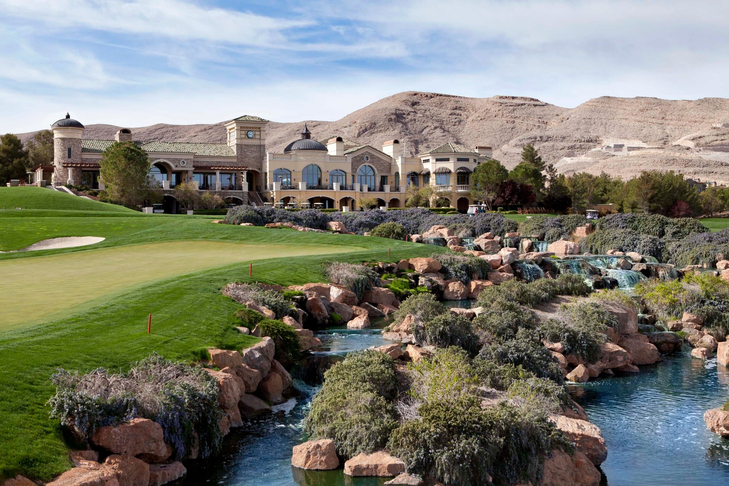 Southern Highlands master-planned community golf course, part of Greater Las Vegas in unincorporated Clark County.