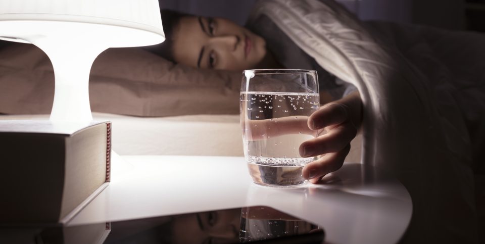 When you’re dehydrated, your body can’t function properly let alone recover properly. On the flip side, dehydration may be linked to shorter sleep duration.