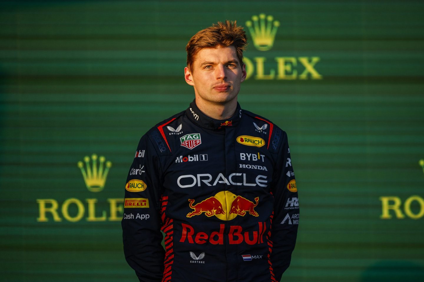 Max Verstappen of Netherlands, Oracle Red Bull Racing, portrait during the Formula 1 Rolex Australian Grand Prix of FIA Formula One World Championship from 30th of March to 2nd of April, 2023 on the Albert Park Circuit, in Melbourne, Australia. (Photo by Gongora/NurPhoto via Getty Images)