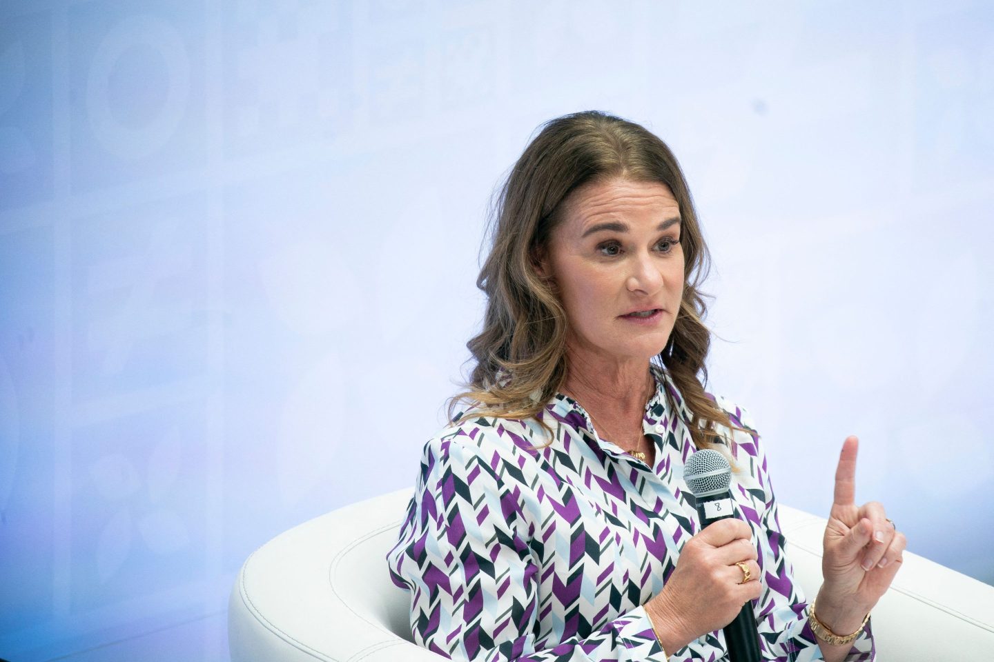Melinda French Gates speaks