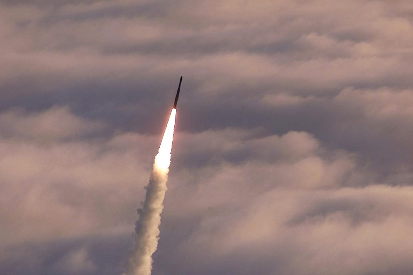 missile taking off