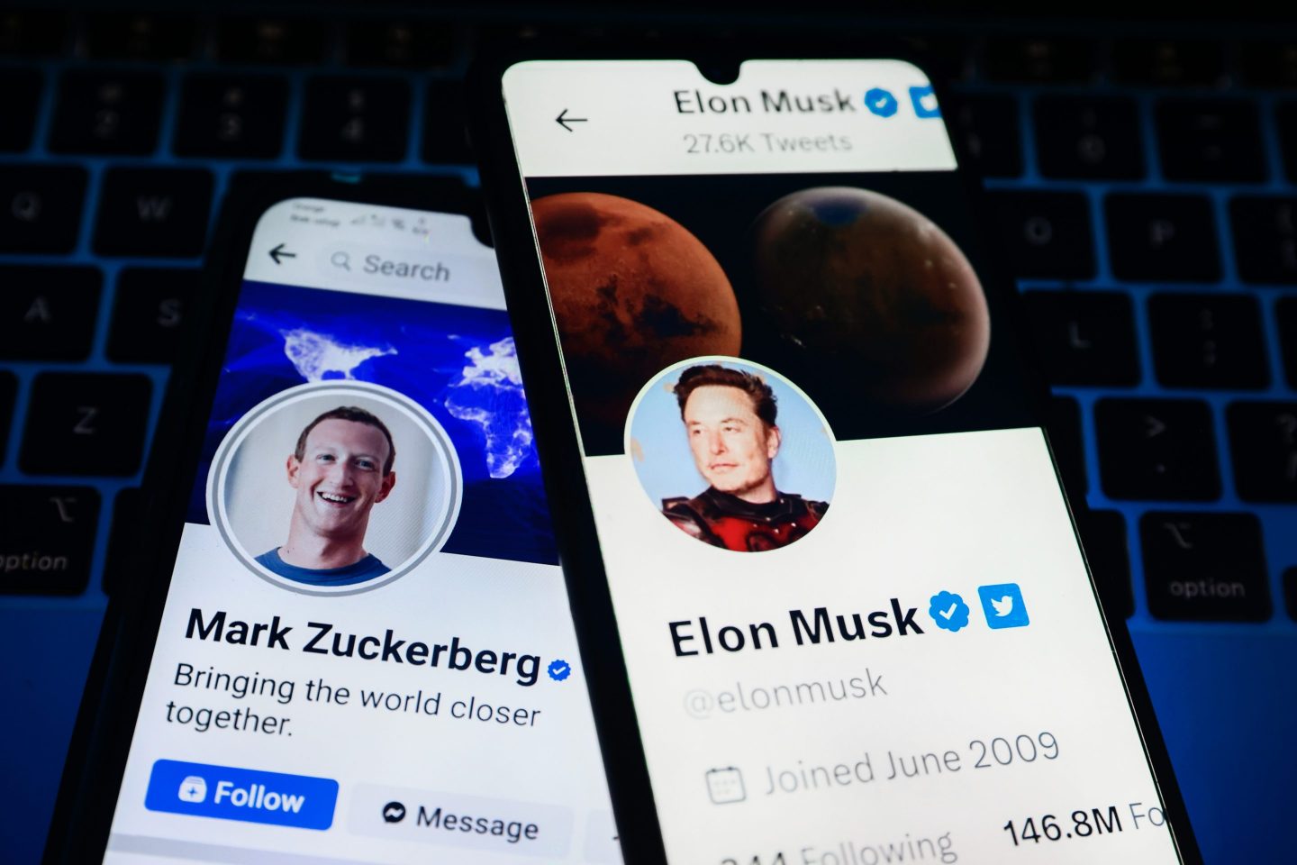 Tesla CEO Elon Musk and Meta CEO Mark Zuckerberg have both taken jabs at each other online.