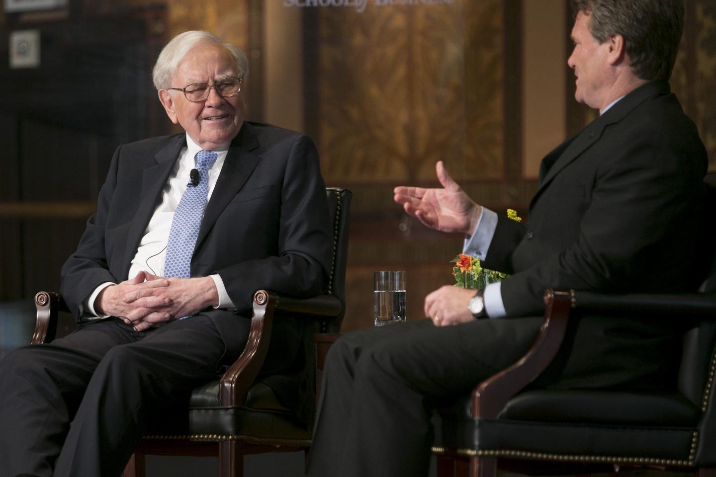 Warren Buffett and Brian Moynihan