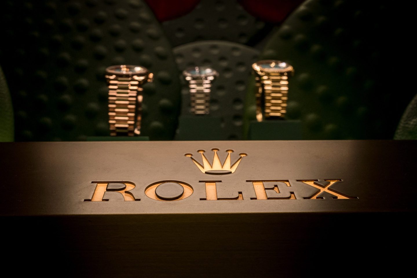 Swiss watch designer and manufacturer Rolex.