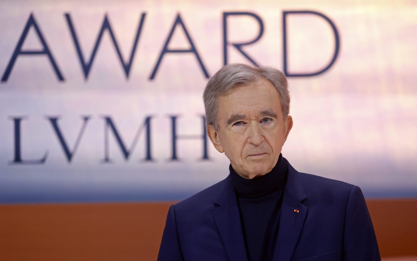 Chief Executive Officer of LVMH, Bernard Arnault.