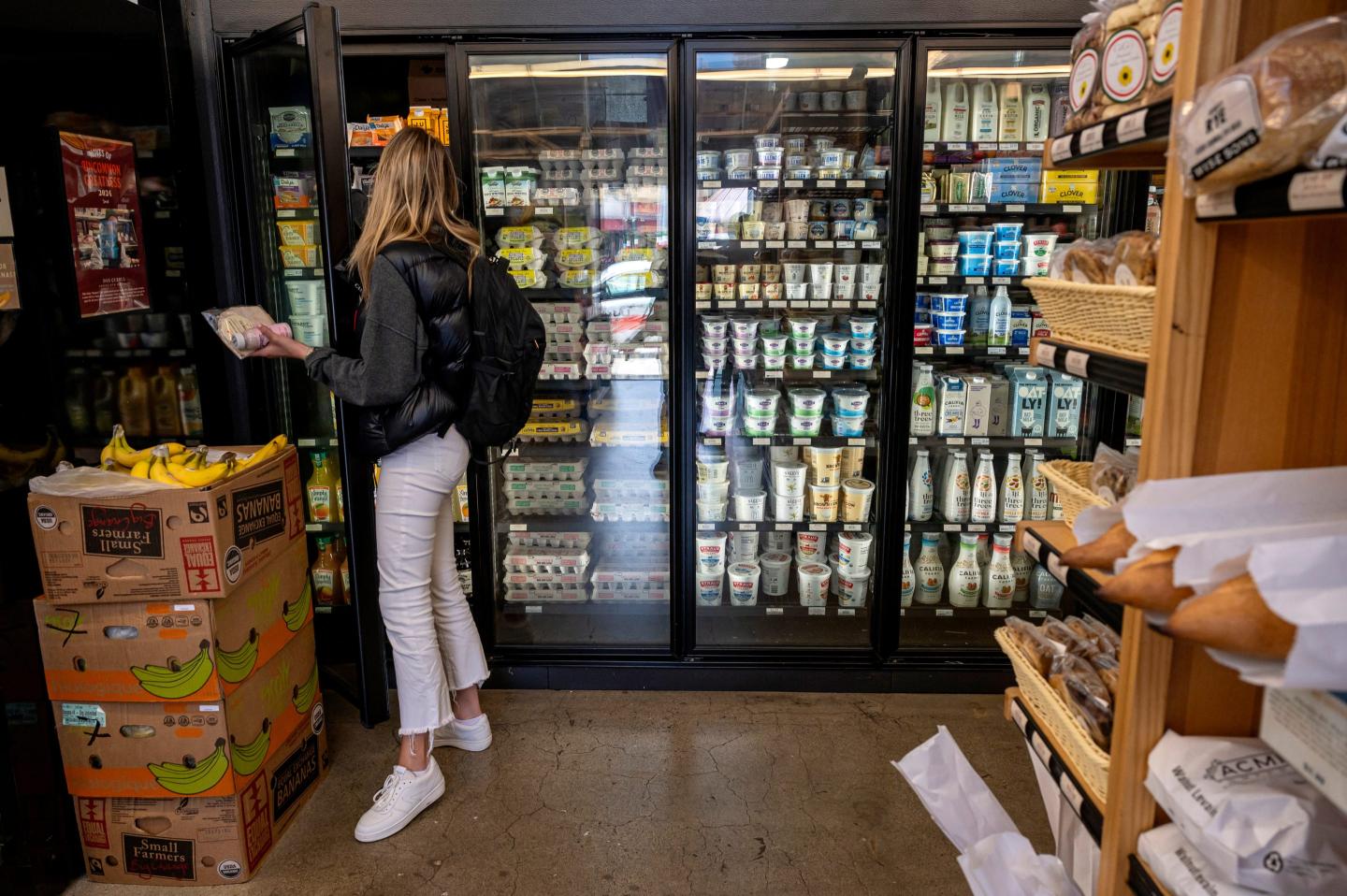 Shoppers Ahead Of US Consumer Price Index (CPI) Figures