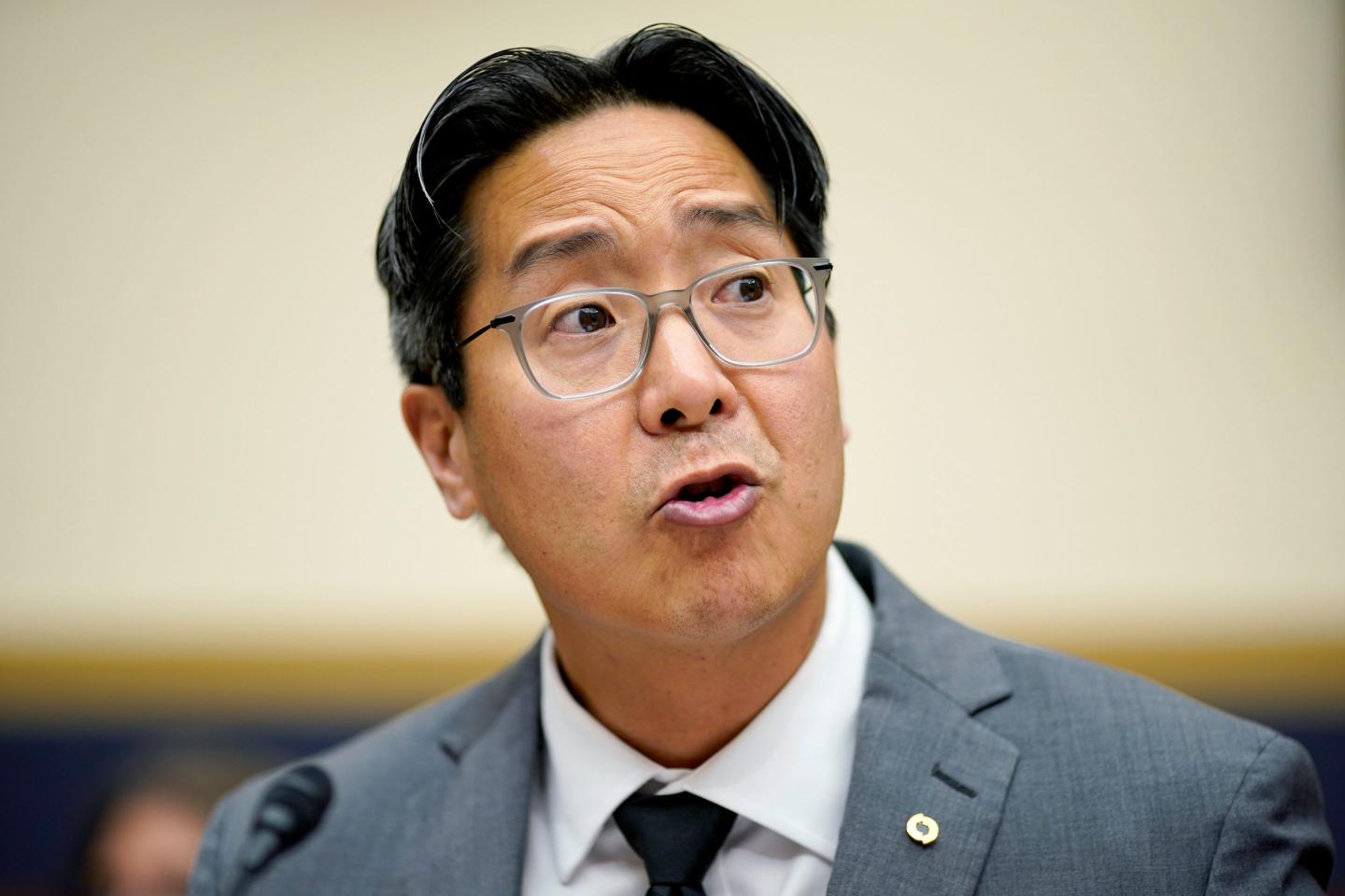 Michael Hsu speaking