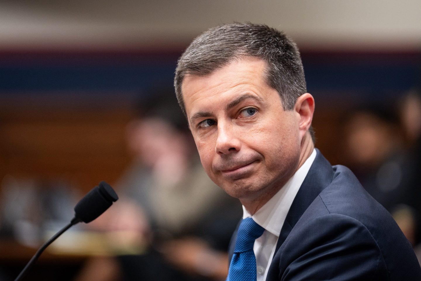 Secretary of Transportation Pete Buttigieg.