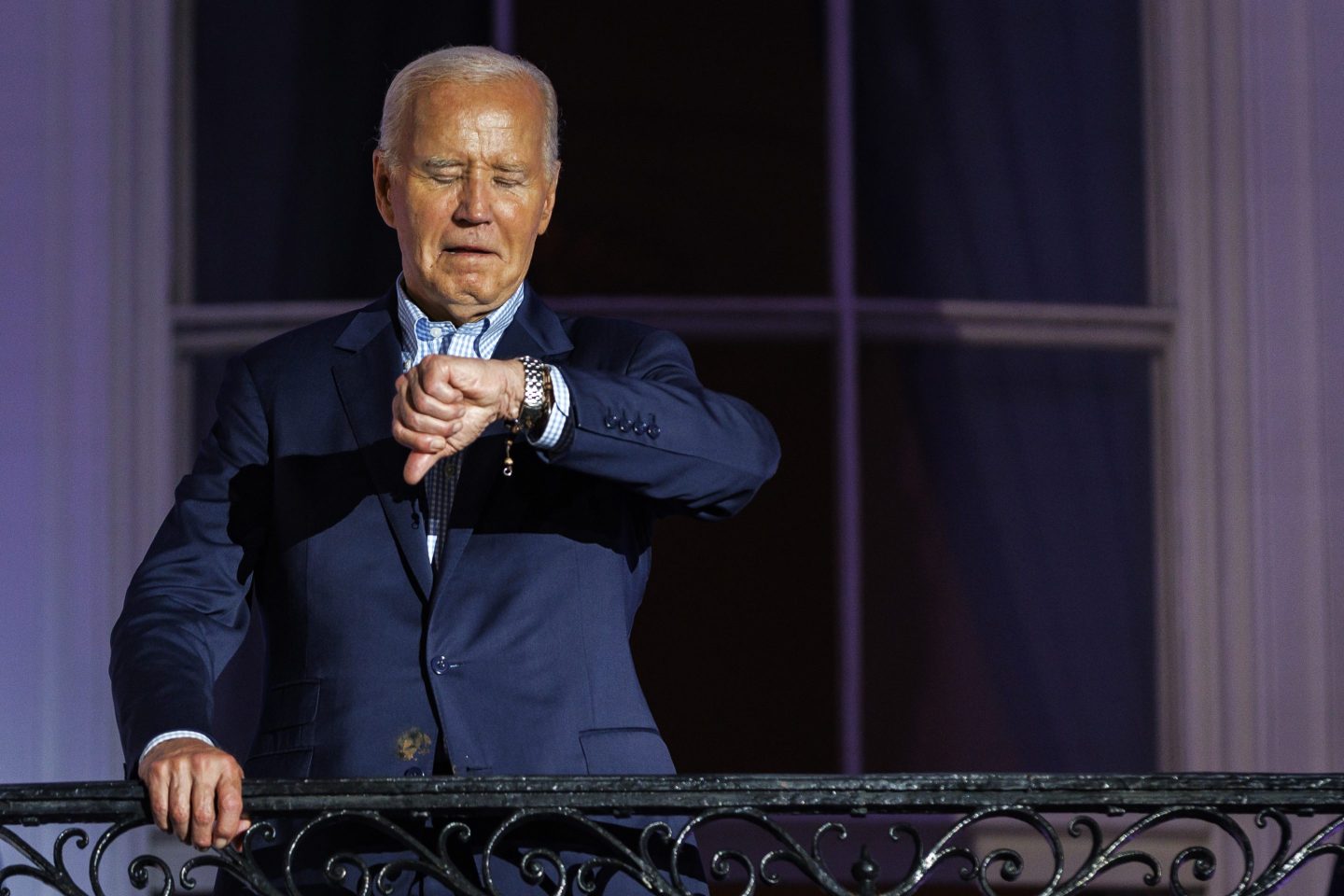 President Biden admitted his debate performance with Trump last month was a "bad episode."