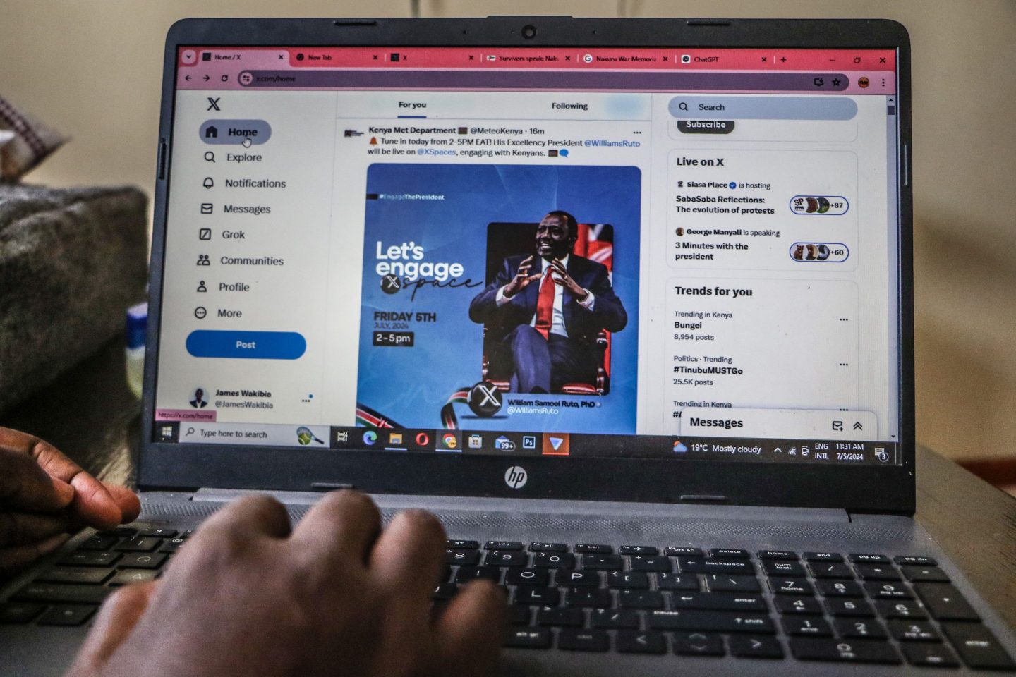 X is working on a way to block links in replies