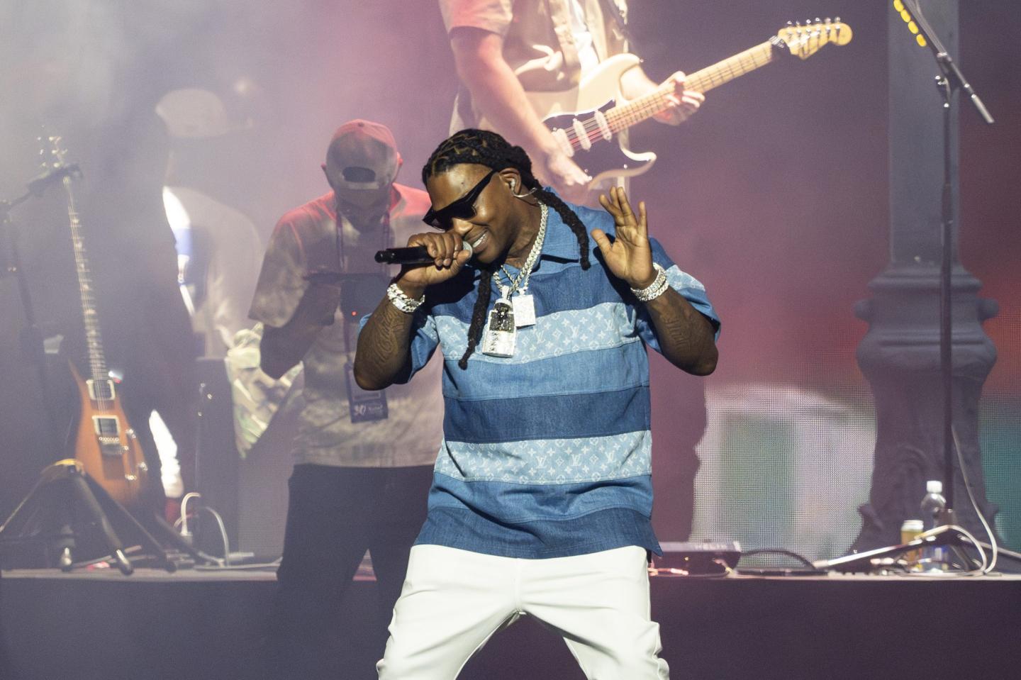 A New Orleans rapper must have all his future songs reviewed by the U.S. government