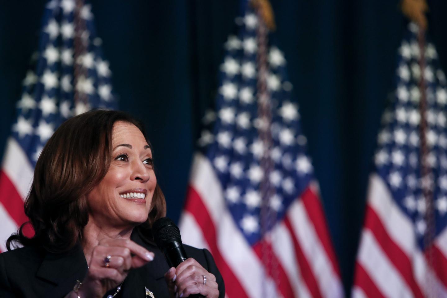 Vice President Kamala Harris trends on Chinese social media as users think the U.S. election chaos helps Donald Trump