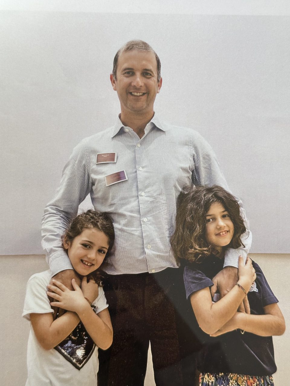 Marco with his family.