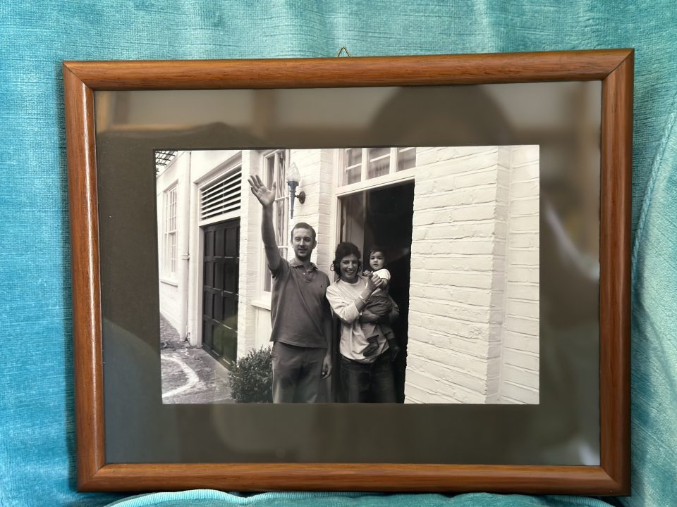 Marco with his family.