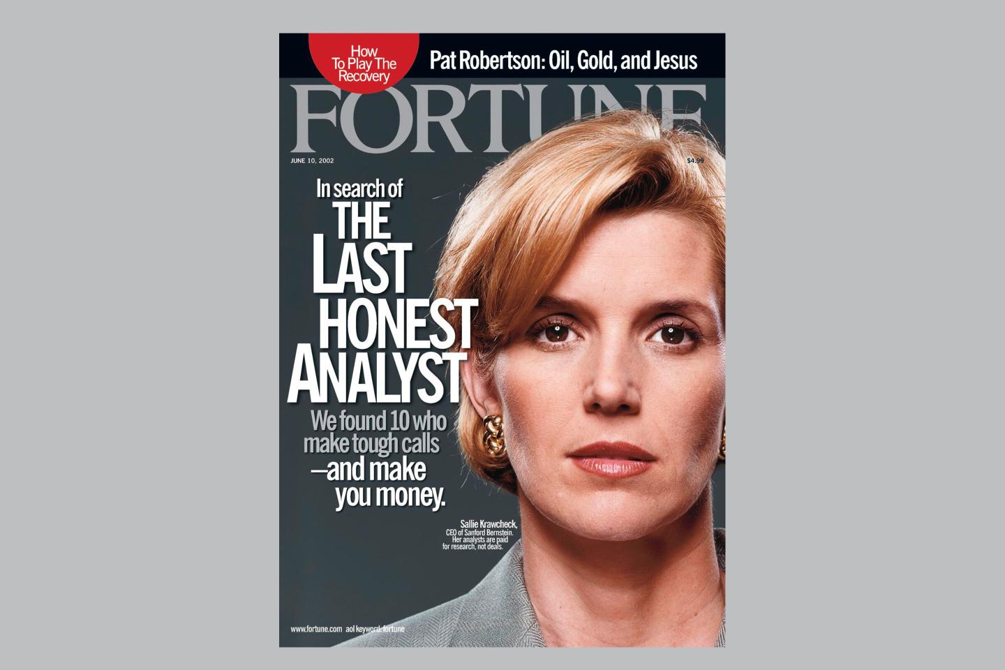 Fortune Archives: How Sallie Krawcheck defied the old boys’ club on Wall Street in the early 2000s