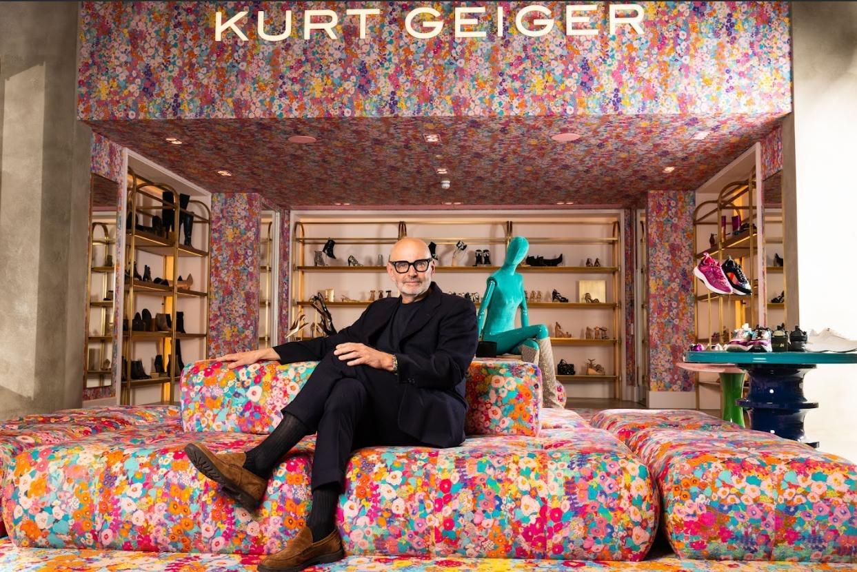 Luxury footwear CEO failed almost all his exams—now he runs $432m empire Kurt Geiger