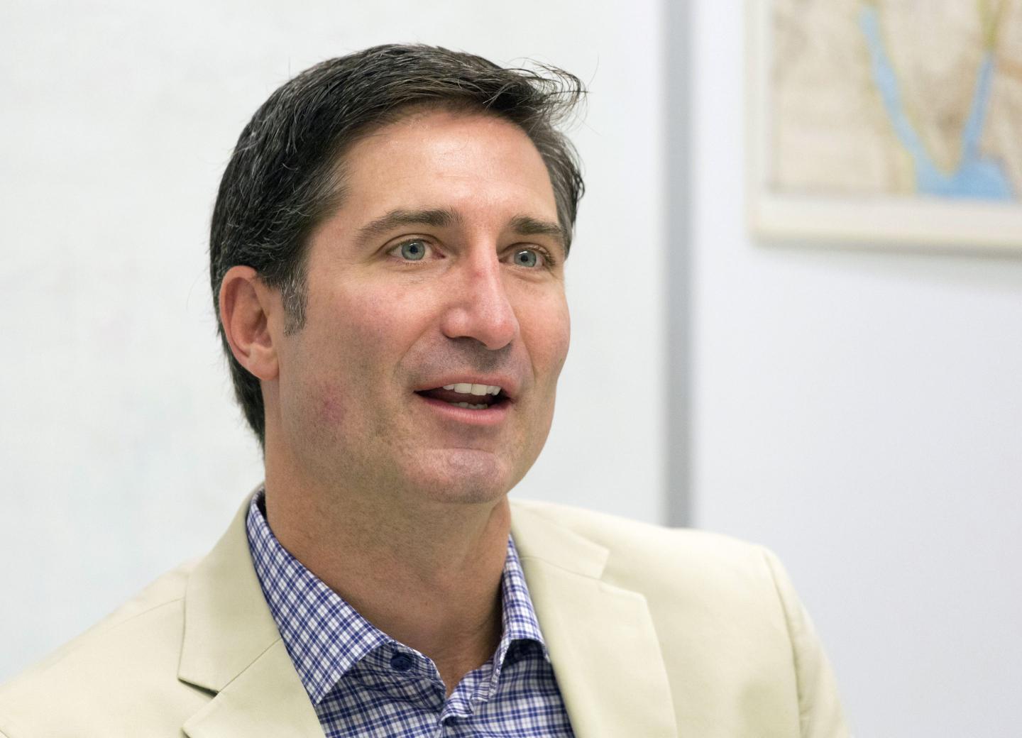 Brian Niccol looking nice in his tan suit