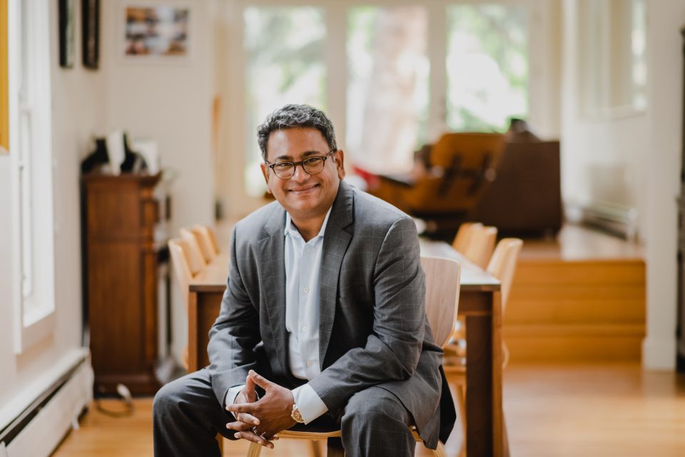 Ashish Kothari at home