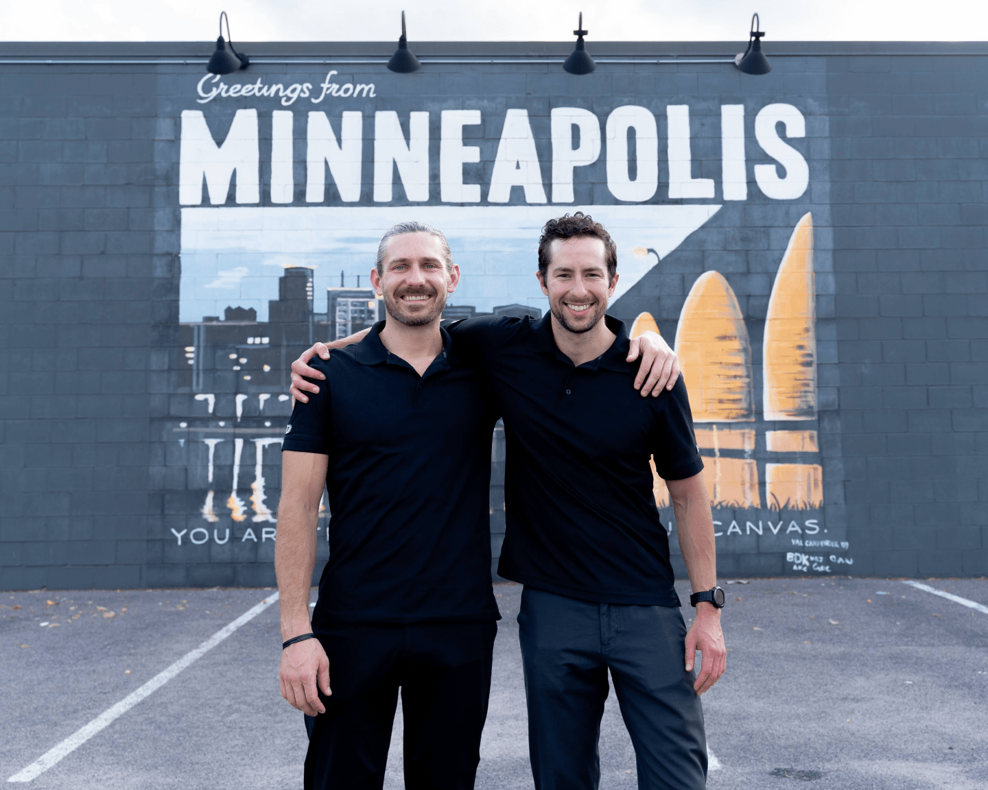 Bizzy Cold Brew cofounders Andrew Healy and Alex French (right)