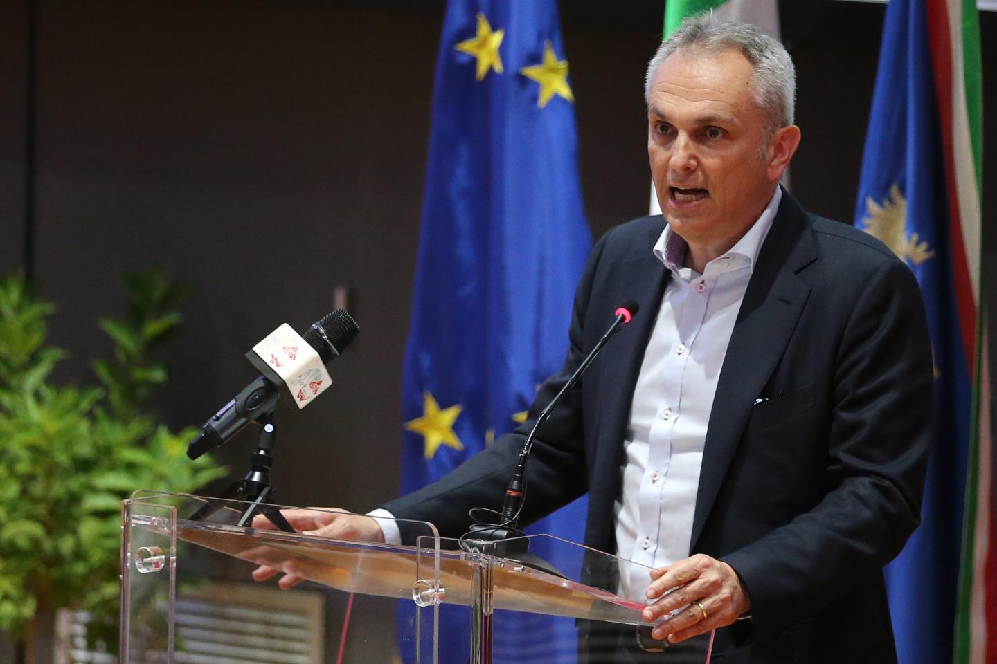 Apple CFO Luca Maestri.