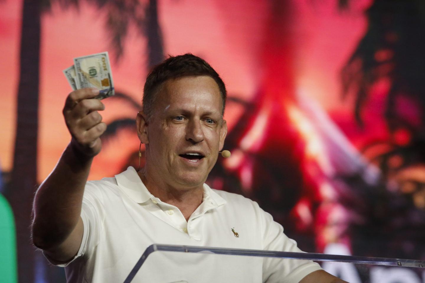 PayPal co-founder Peter Thiel