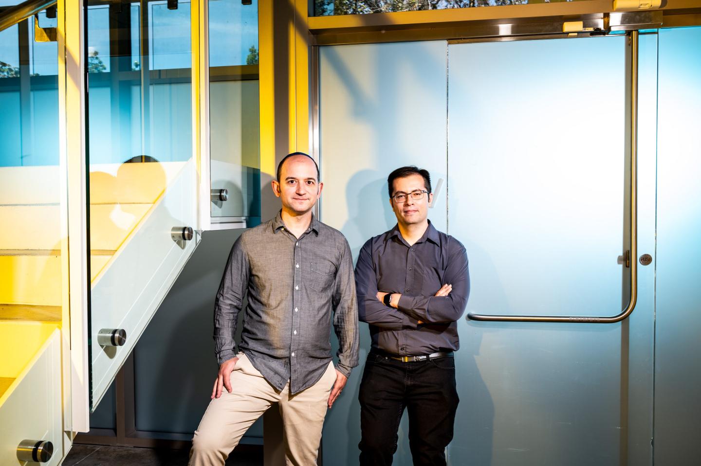 Character.AI's cofounders, Noam Shazeer and Daniel de Freitas.