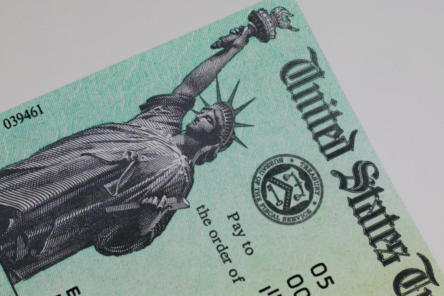 US government check