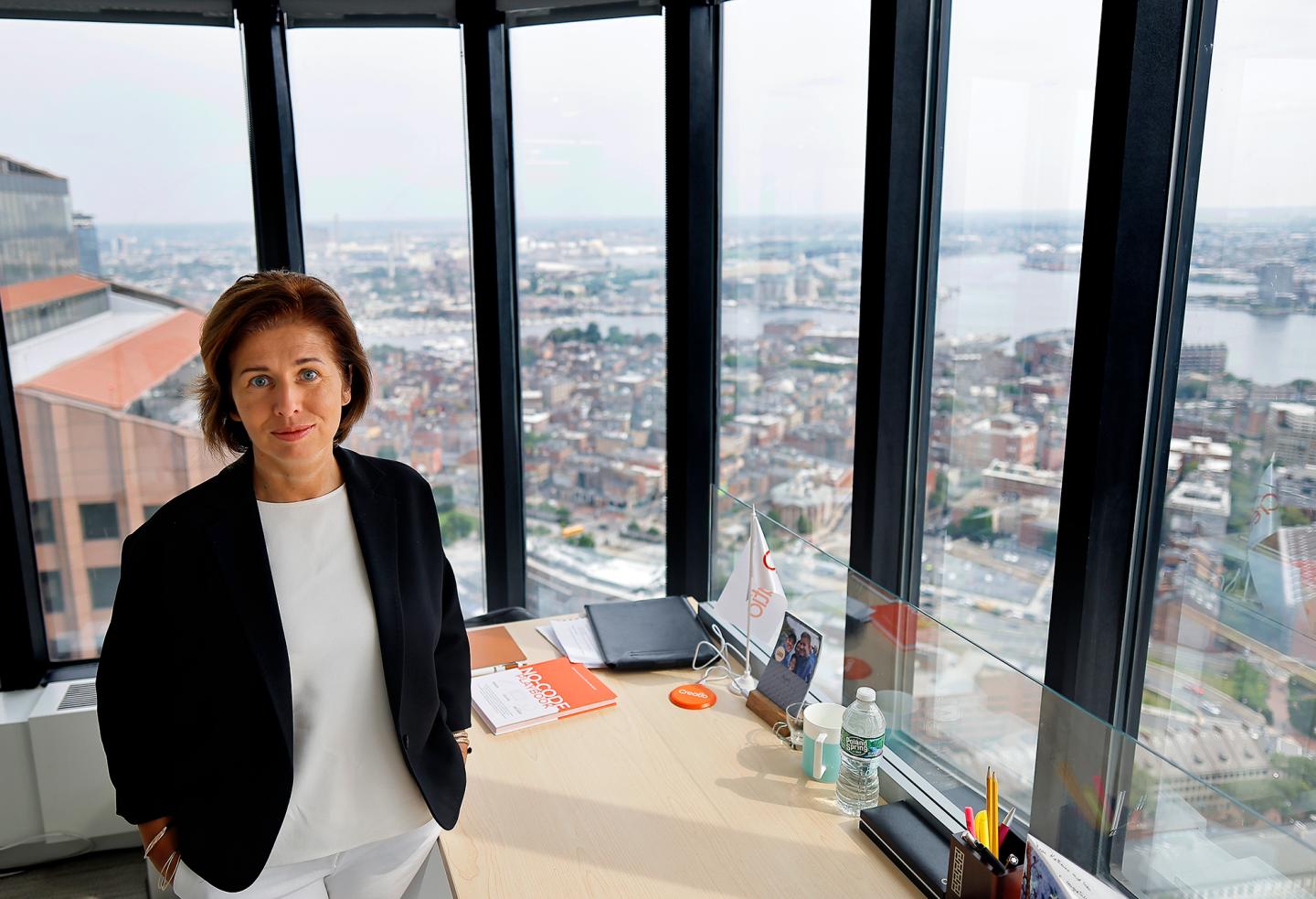 Creatio CEO Katherine Kostereva in her office