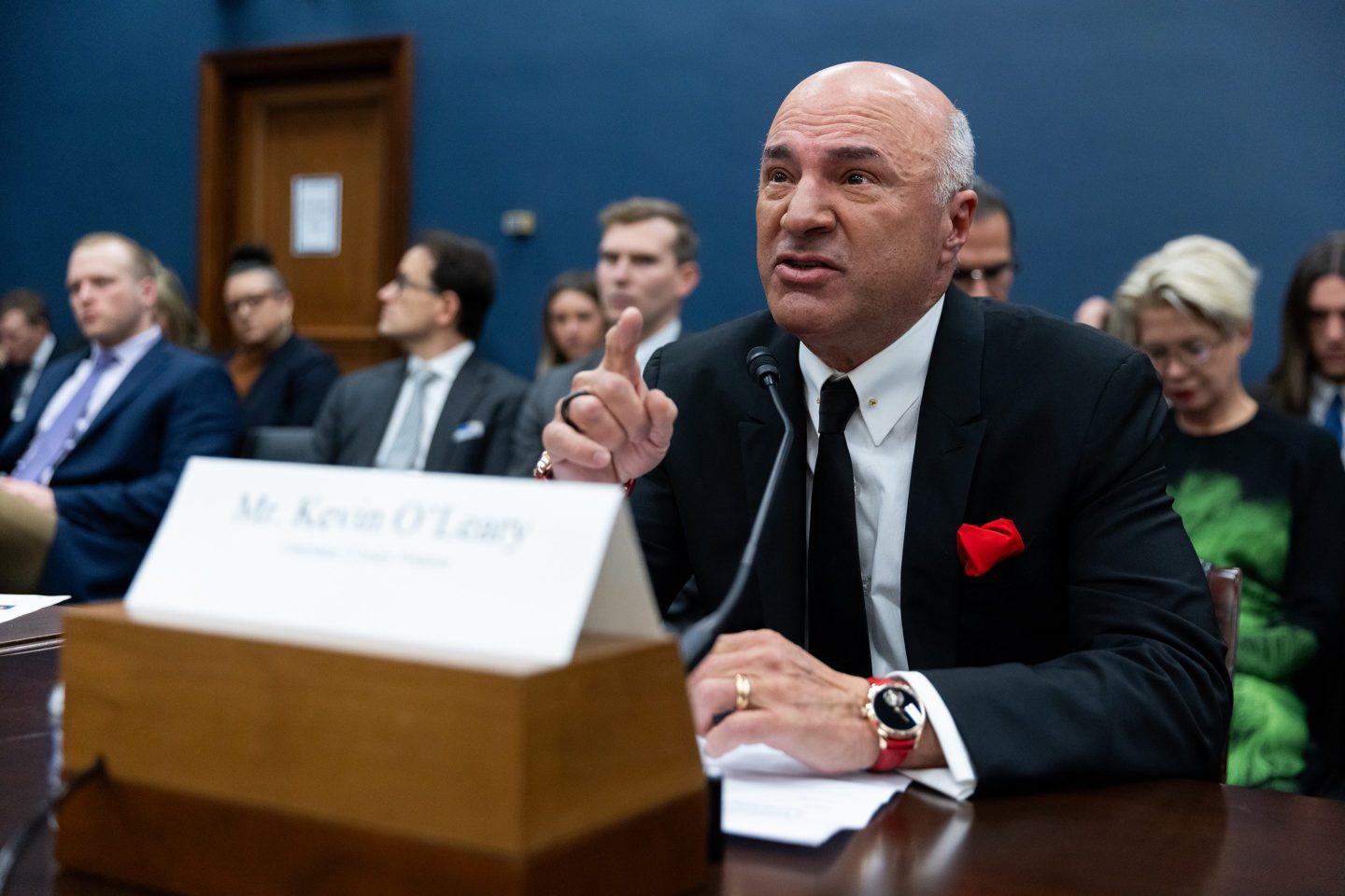 Kevin O'Leary speaks at House Committee on Small Business hearing this year.