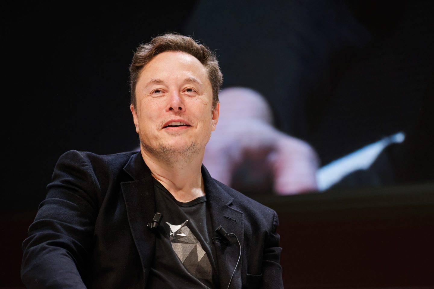 Elon Musk speaks onstage at an event during the Cannes Lions International Festival Of Creativity.