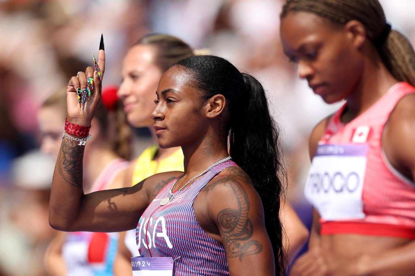 Sha'carri Richardson's Olympic journey is off to a fast start. 