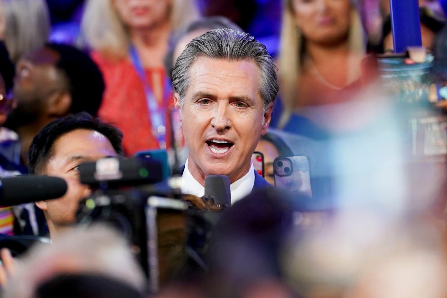 Gavin Newsom, governor of California