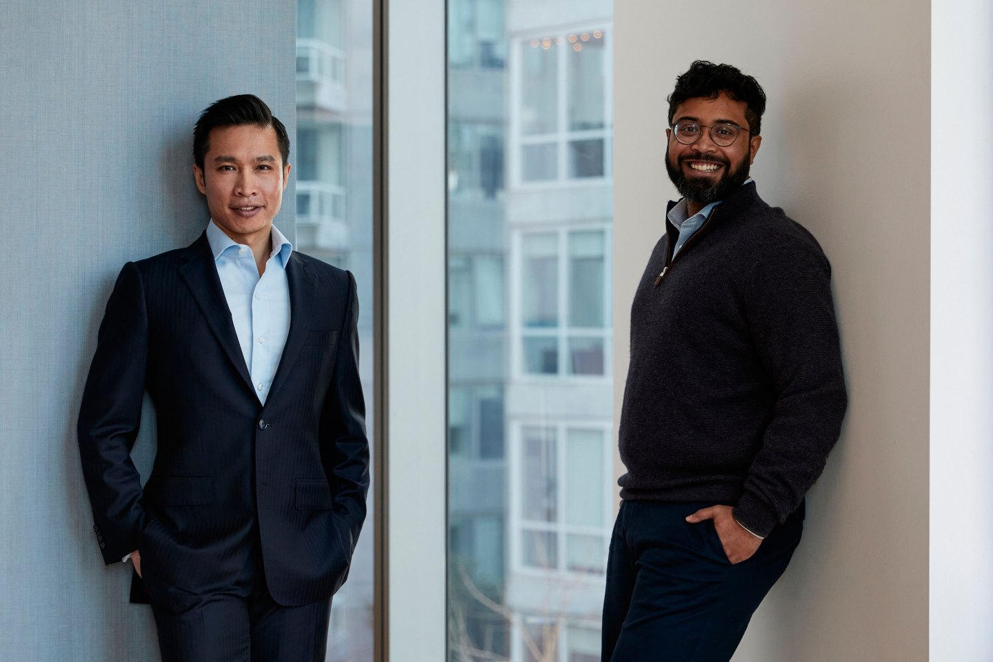 Mike Ng and Nikhil Buduma, Ambience Healthcare cofounders.