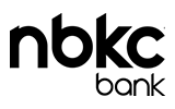 The NBKC Bank logo.