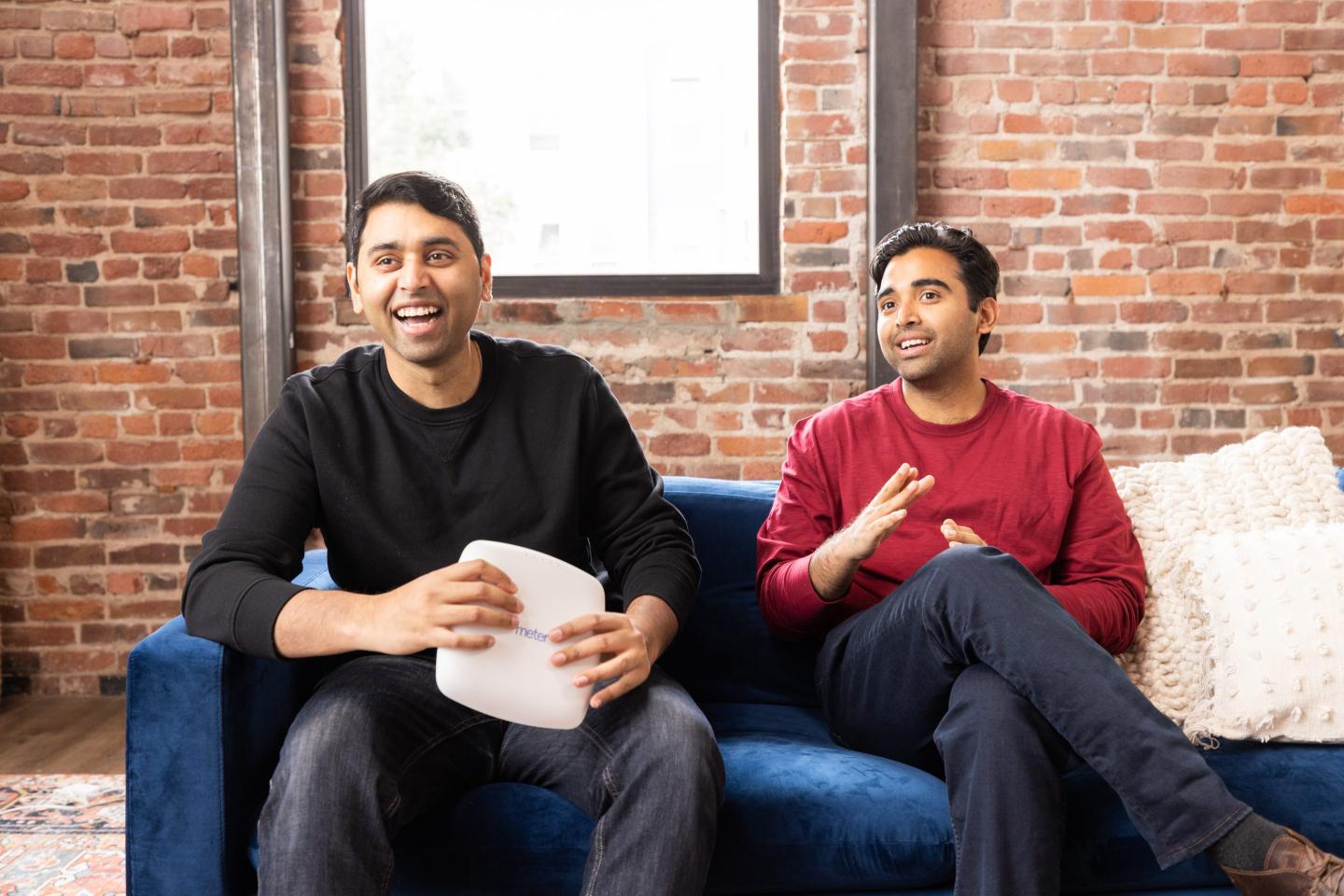 Sunil and Anil Varanasi, cofounders of Meter.
