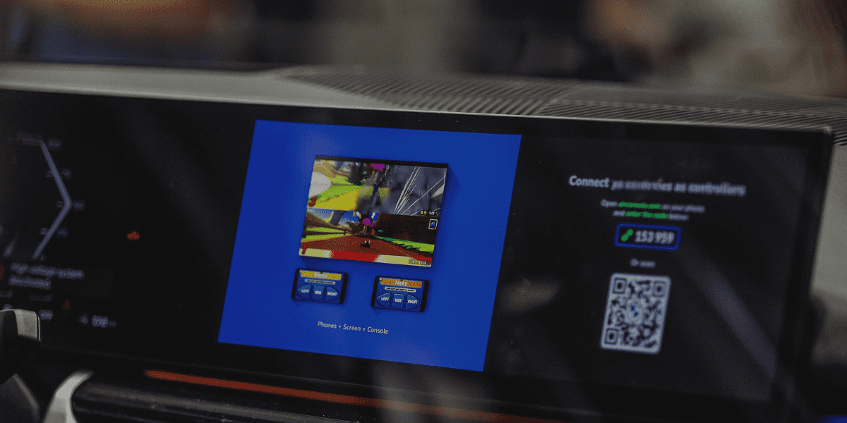 Some Volkswagen owners are going to be able to play video games in their car. 