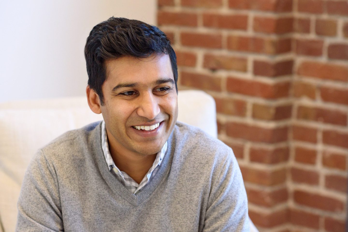 male business professional smiling for a portrait