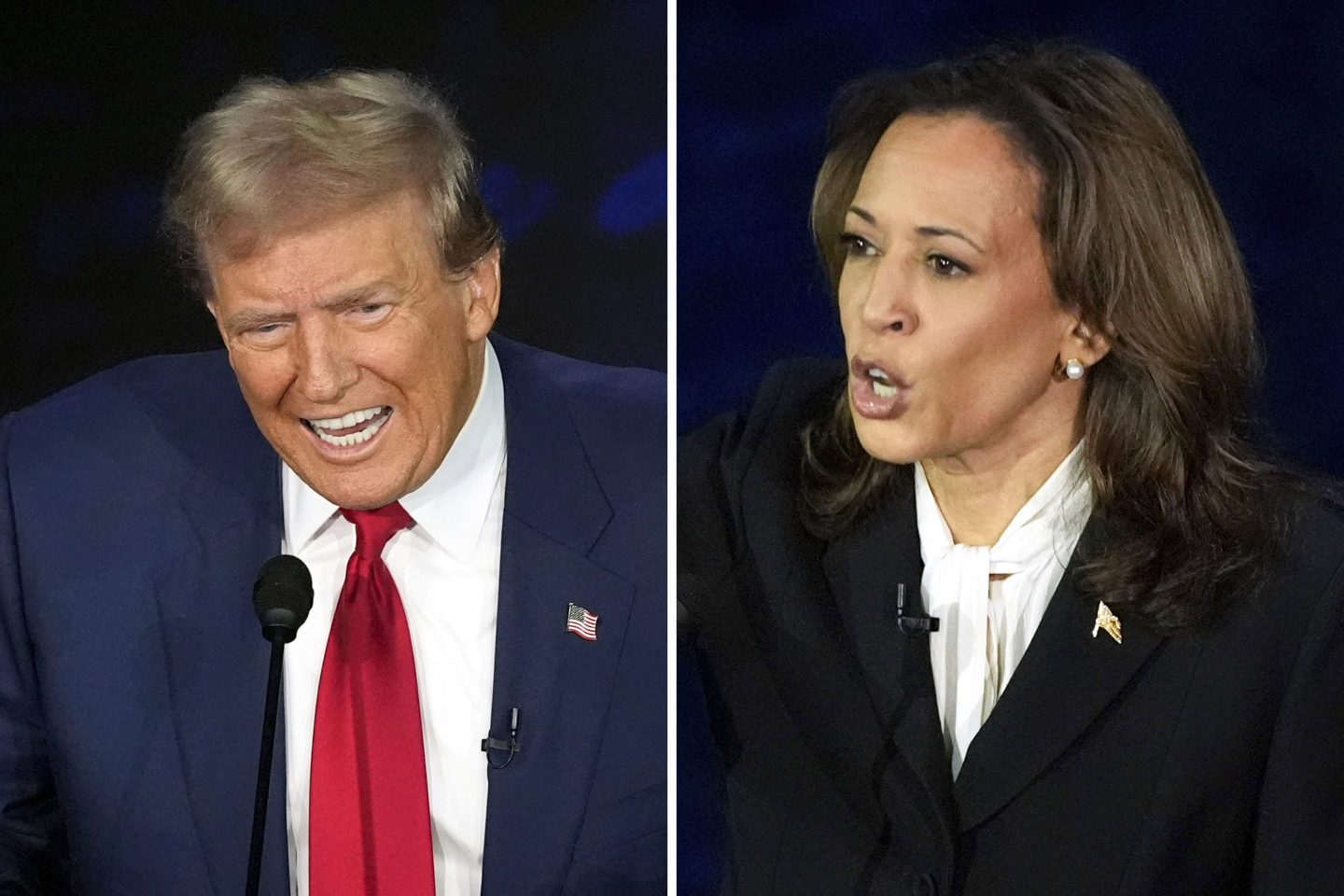 Donald Trump Kamala Harris