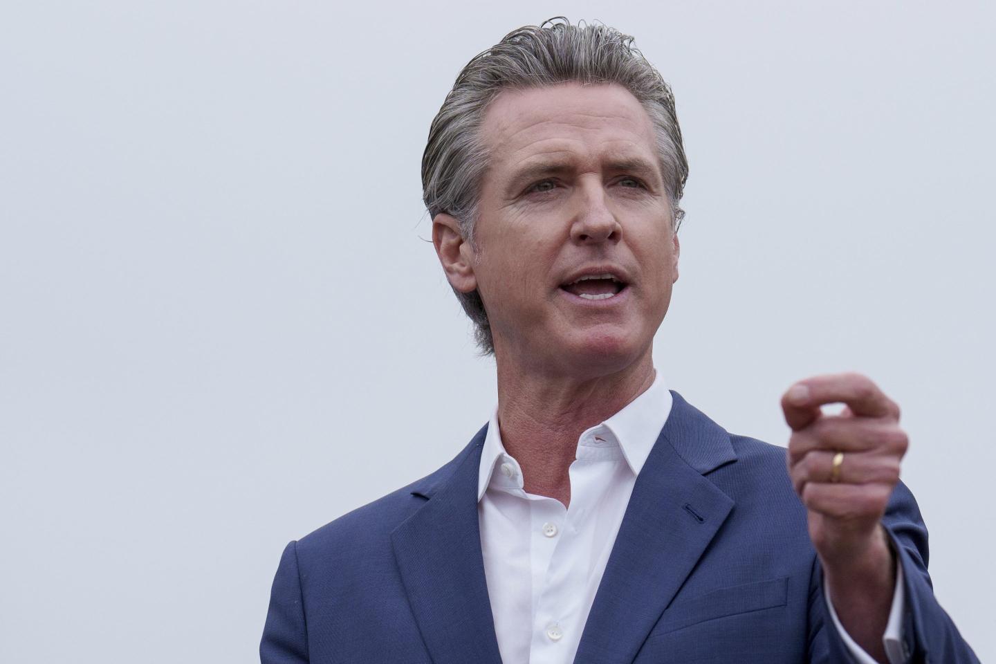 California Gov. Gavin Newsom