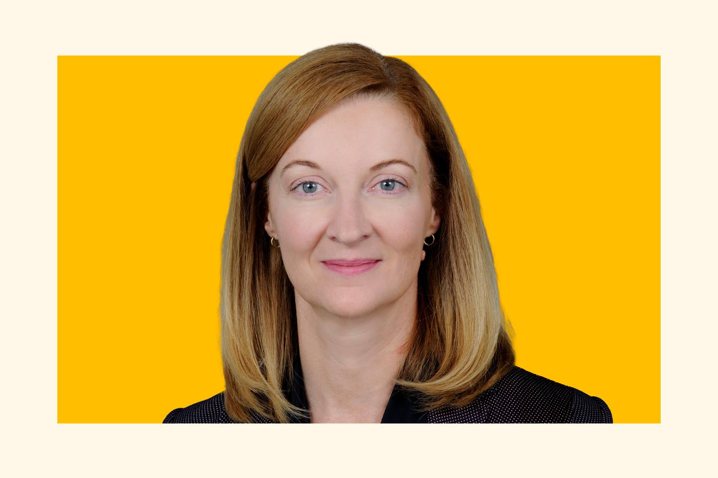 professional portrait of a businesswoman smiling