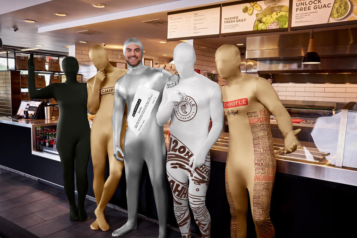 Chipotle and Spirit Halloween strike deal to bring a two-year-old running joke to life