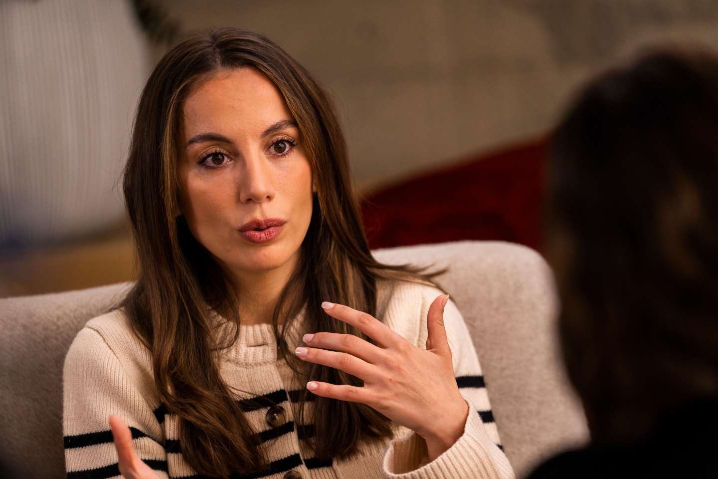 Former OpenAI CTO Mira Murati during an interview in April 2023. (Photo: Philip Pacheco/Bloomberg/Getty Images)