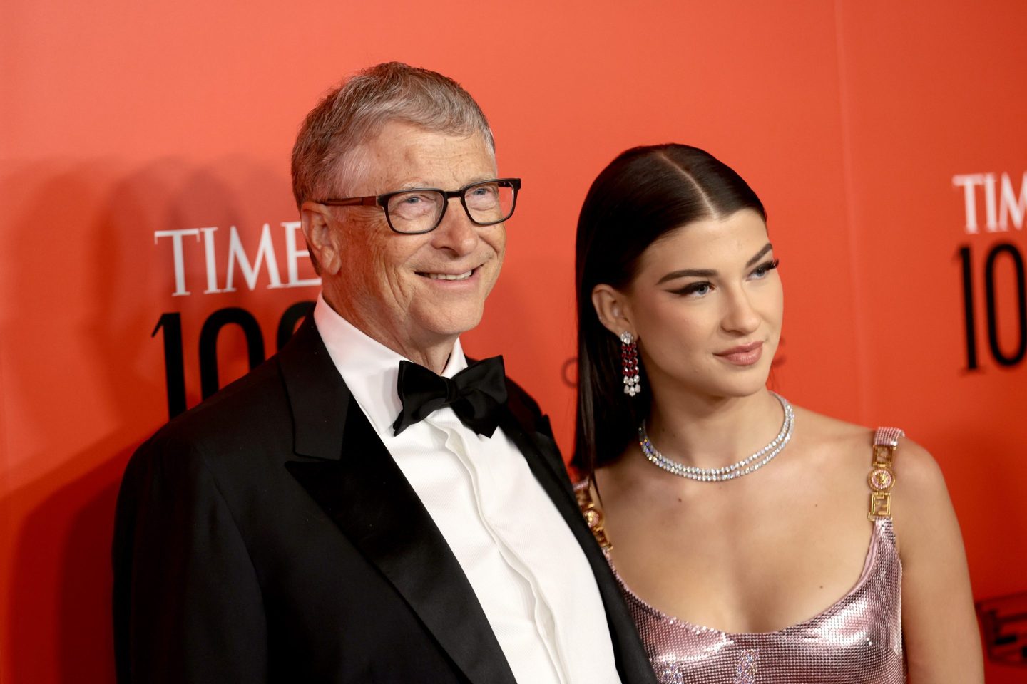 Bill Gates and Phoebe Gates attend the 2022 TIME100 Gala on June 08, 2022 in New York City.