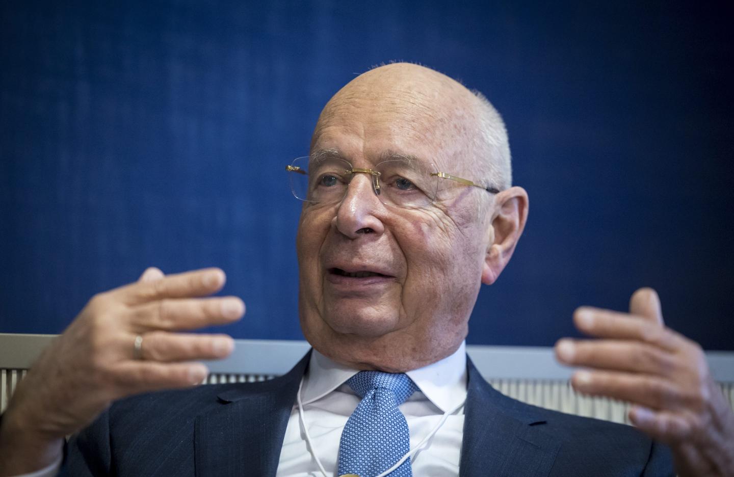 Klaus Schwab is the chairman and founder of the World Economic Forum.