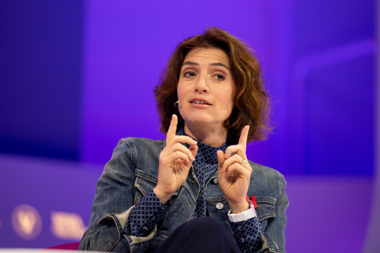 Christel Heydemann, CEO of Orange SA, at the VivaTech conference in Paris, France, on May 23, 2024.