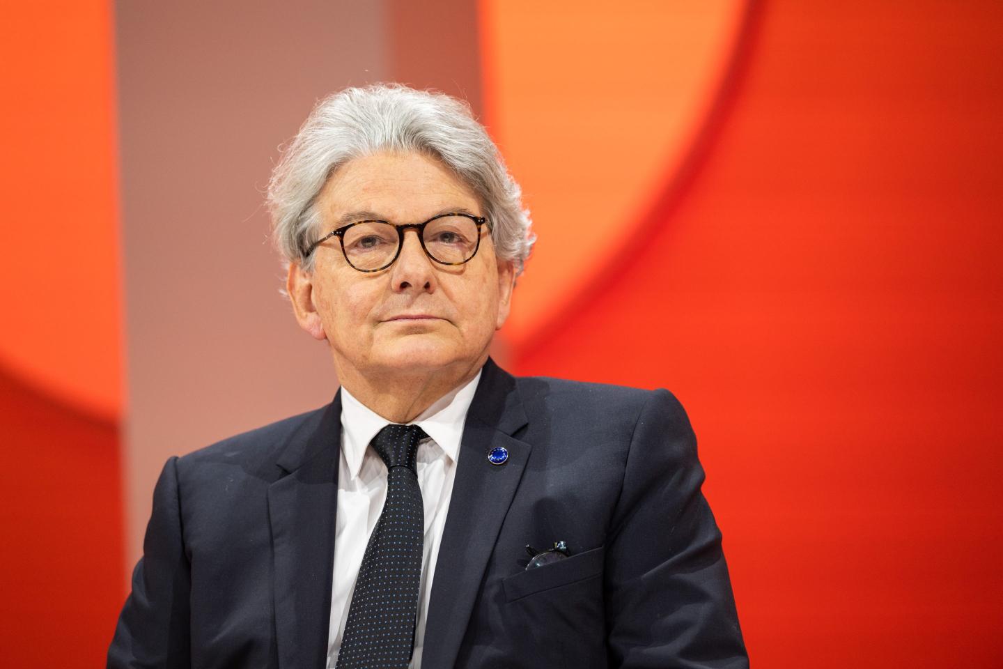Former European Commissioner Thierry Breton at VivaTech in Paris in May 2024.
