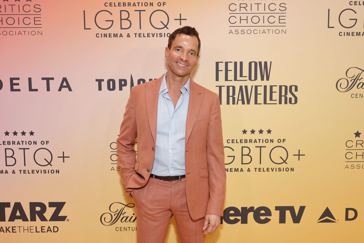 George Cheeks attends the Critics Choice Association's Inaugural Celebration of LGBTQ+ Cinema & Television in Los Angeles.