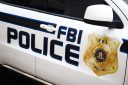 FBI Police insignia on a car in Washington D.C.